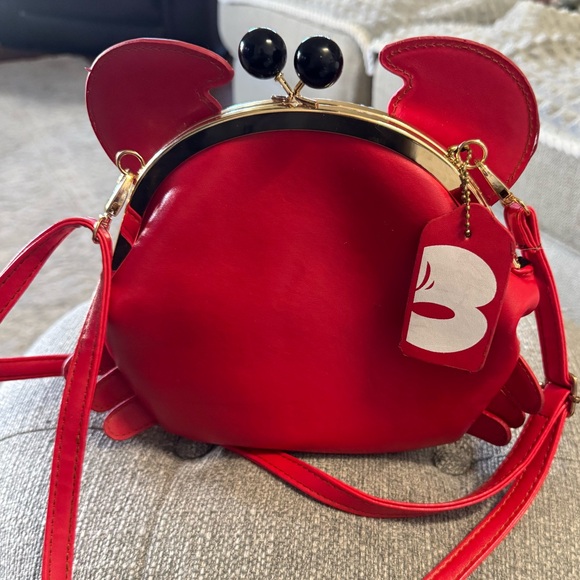 Amazon Handbags - Cute Crab novelty bag